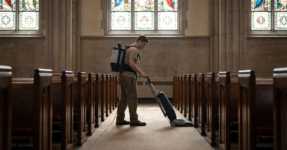 religious facility cleaning service
