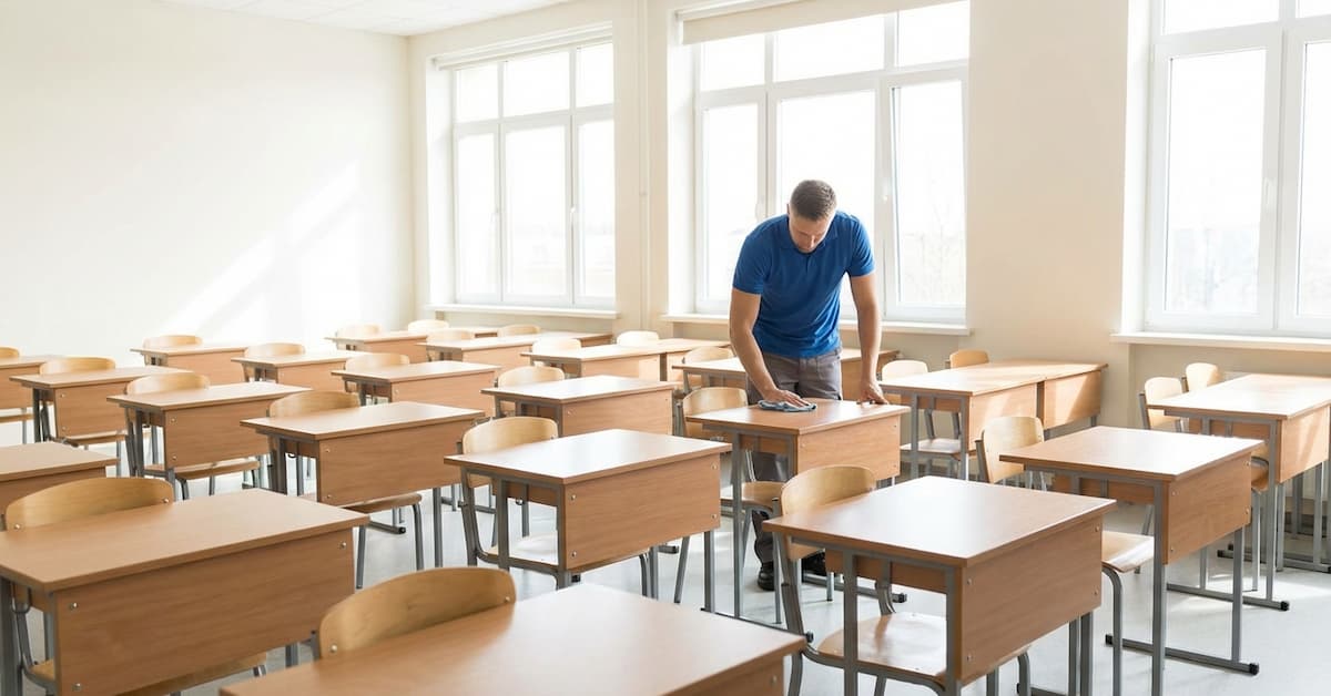 school cleaning services boise & salt lake city